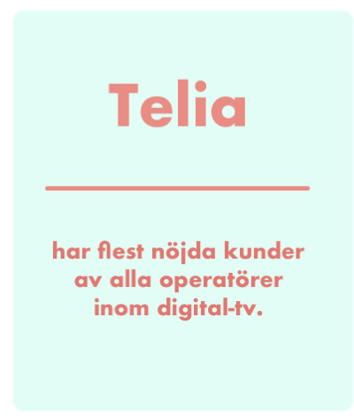 Telia hade nöjdast kunder